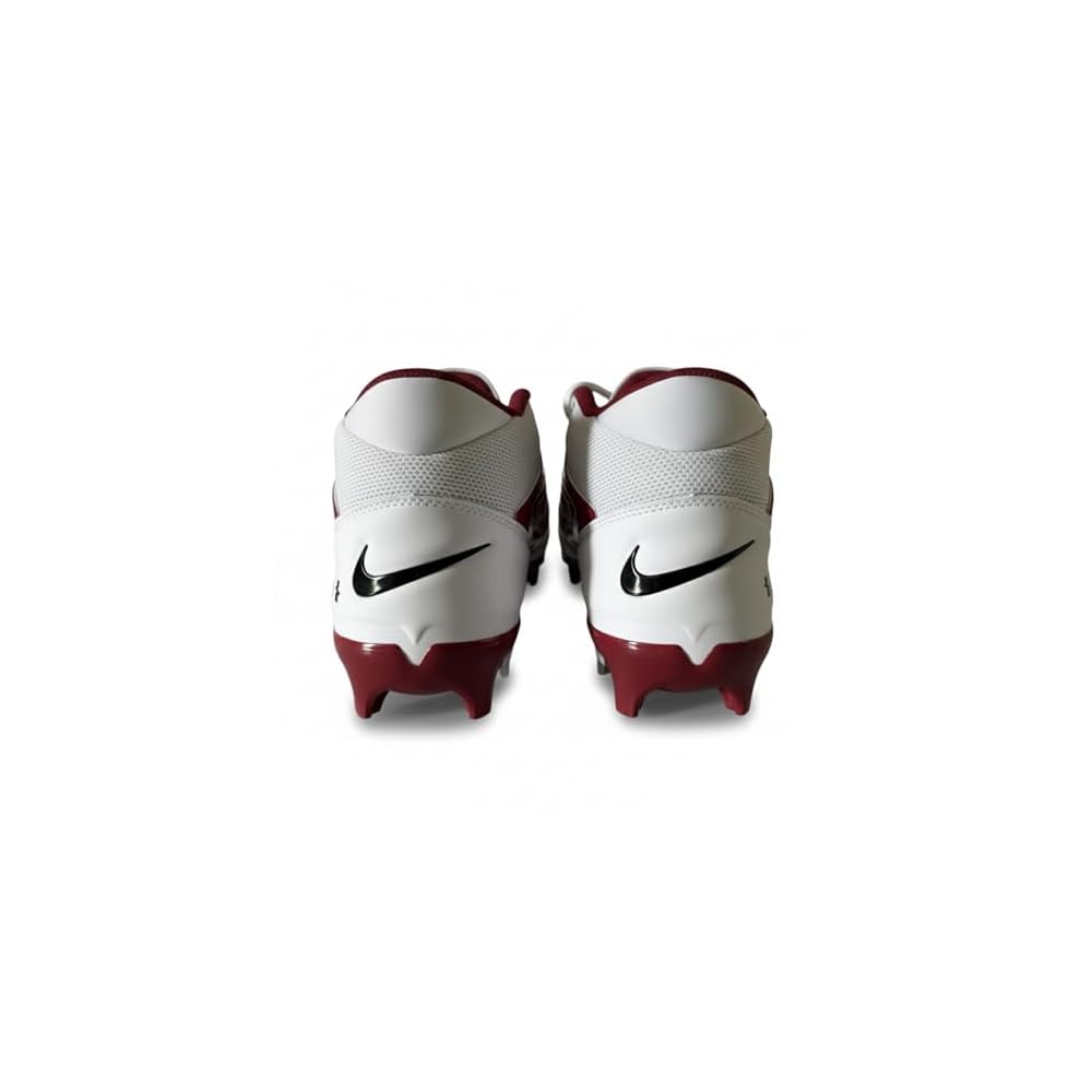White/Dark Red