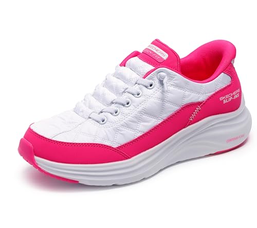 White/Hot Pink