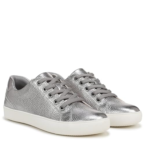 Pewter Metallic Leather