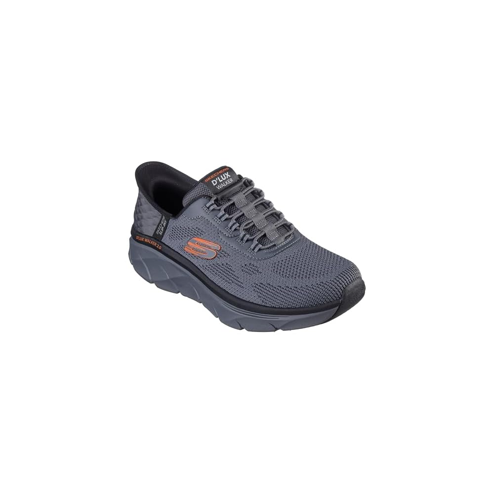Charcoal/Orange