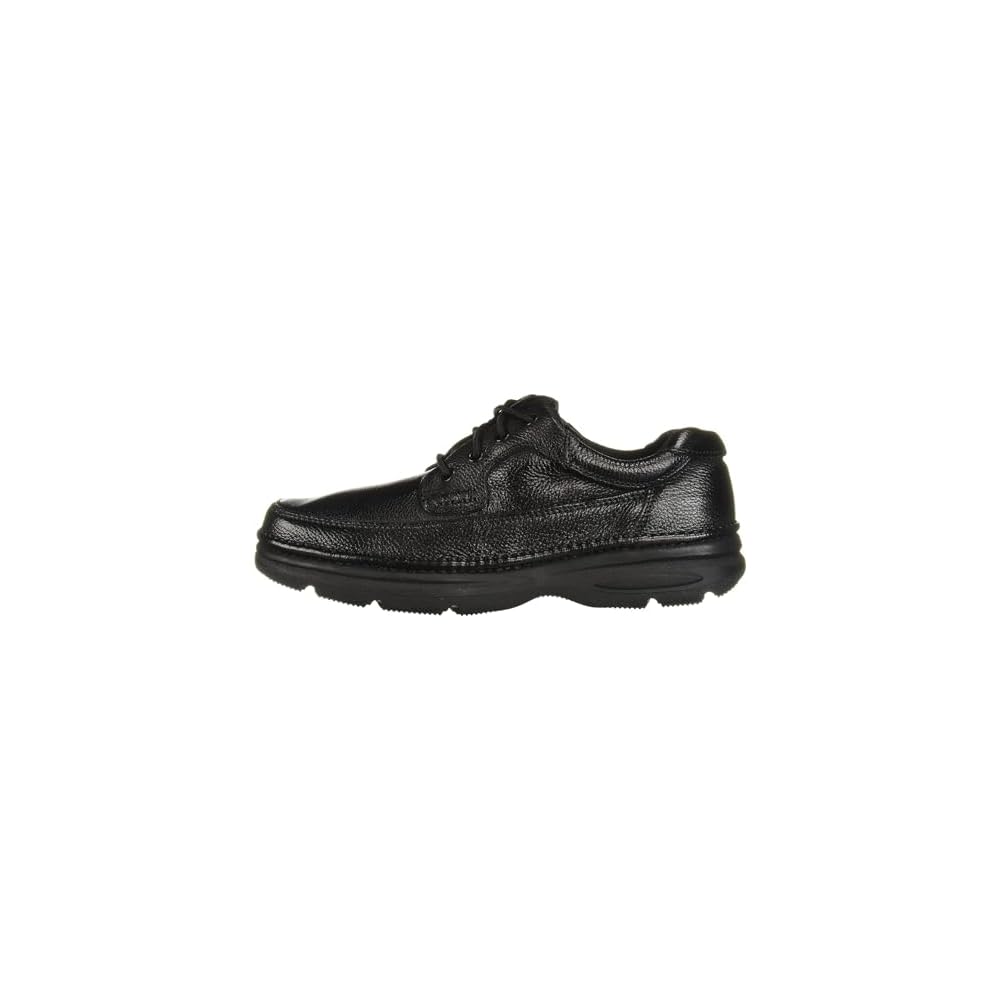 Black Tumbled Leather