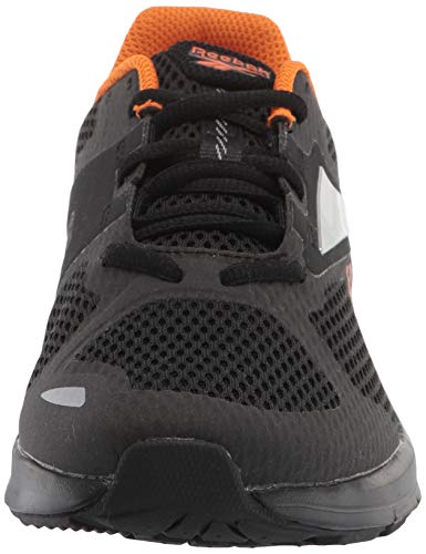 Black/High Ghvis Orange/Silver Metallic