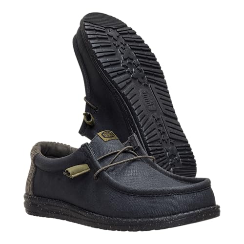 Waxed Casual Black/Black