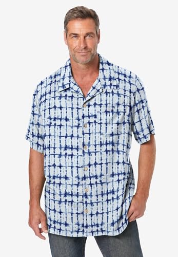 Blue Stripe Tie Dye