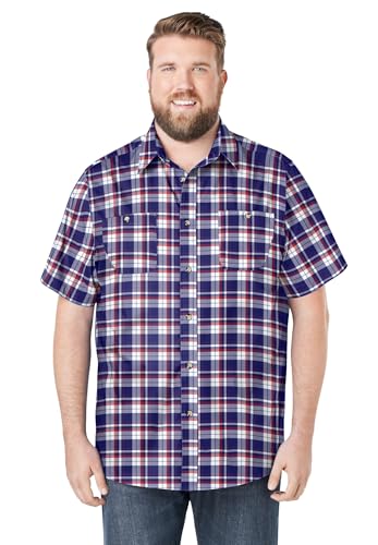 Dark Blue Plaid