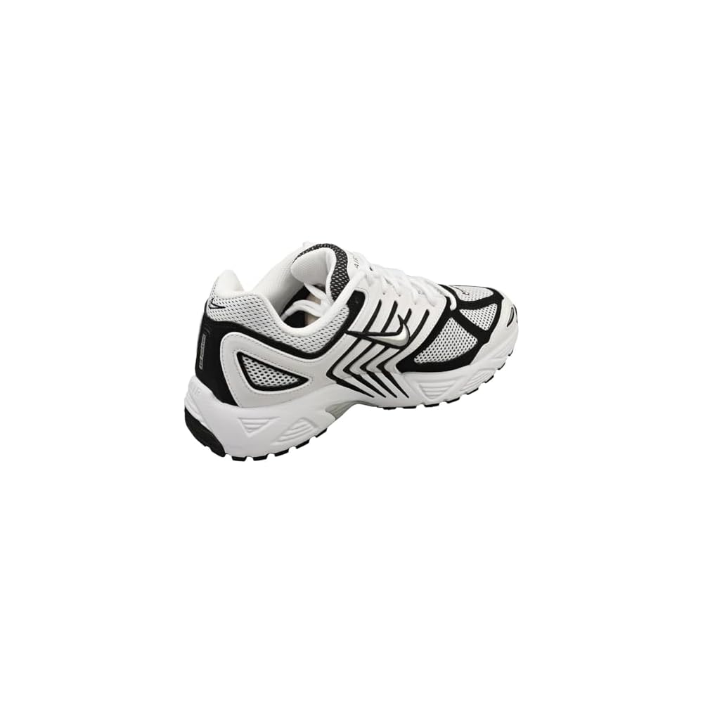 White/Metallic Silver/Black
