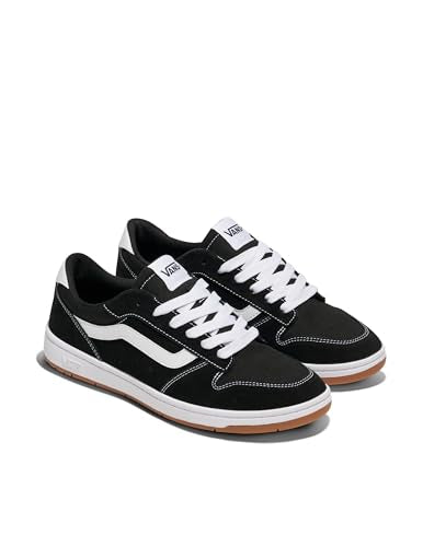 Suede/Canvas Black/White