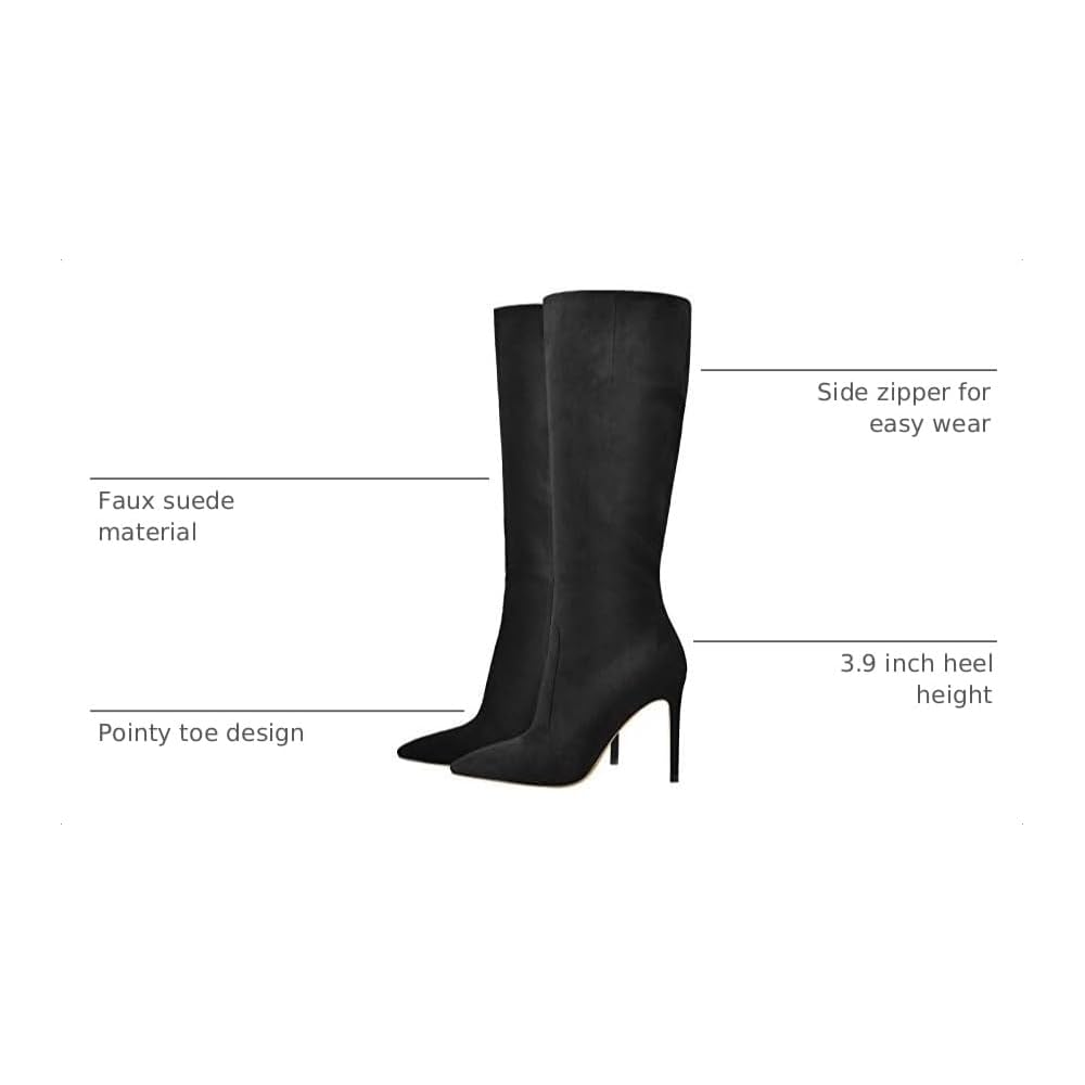 Faux Suede Black