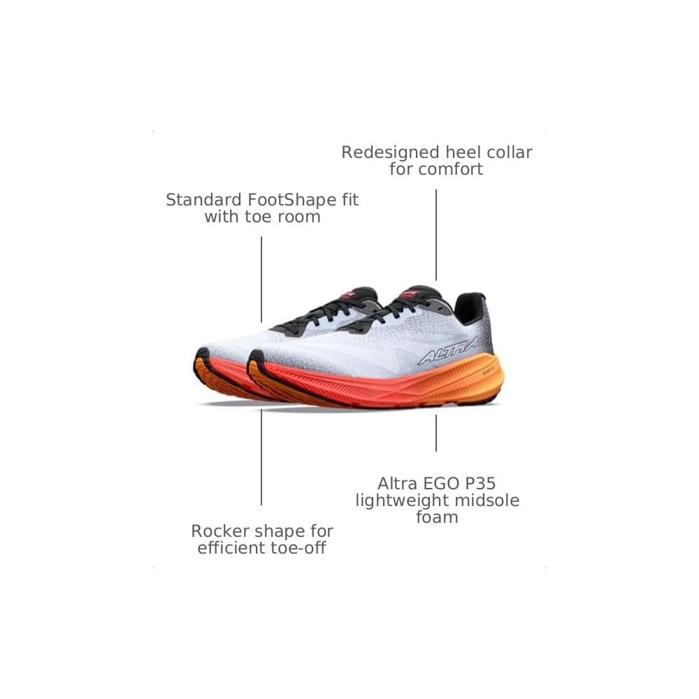 White/Black/Orange Pop