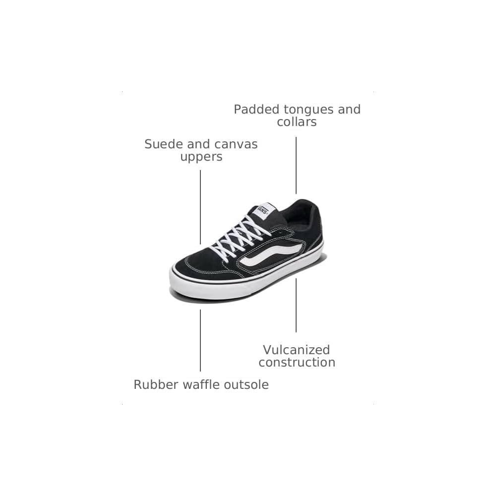 Suede Black/White