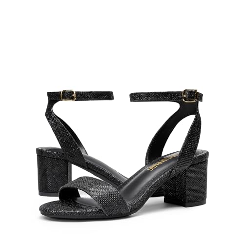 Black/Glitter