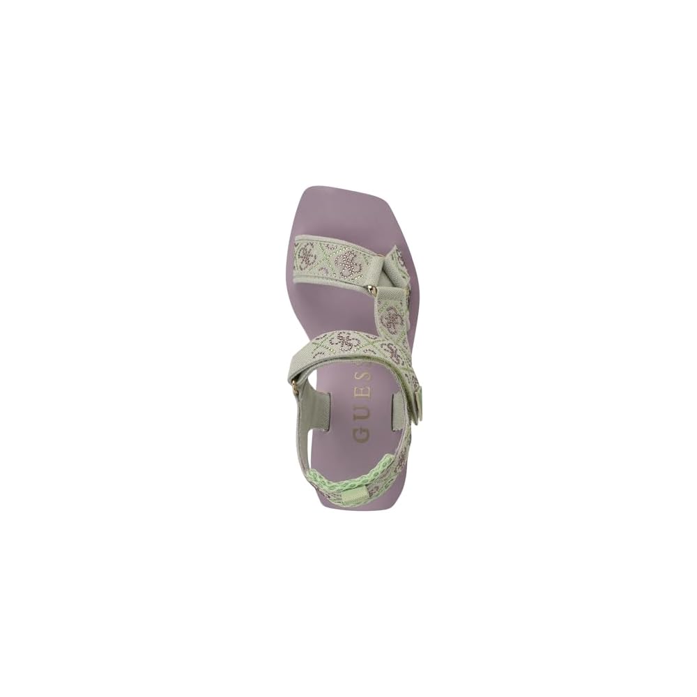 Light Green/Purple Rhinestone Logo 330