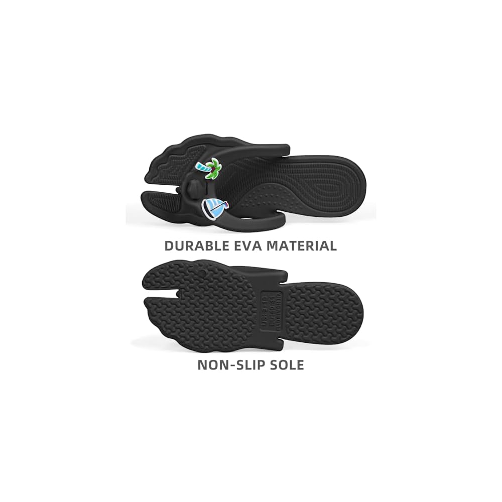 Black(with Shoe Charms)