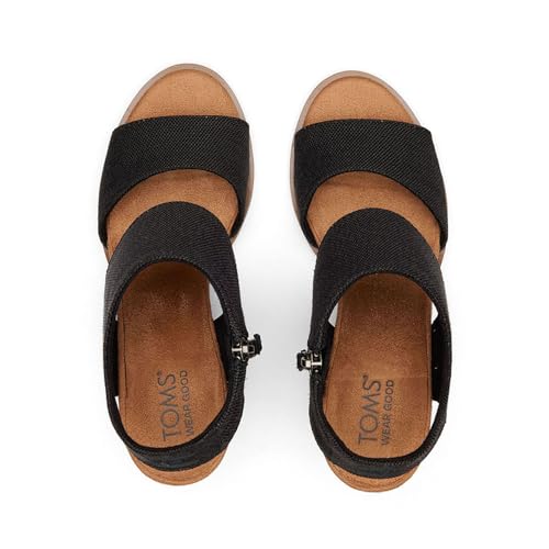 Black Melange Woven
