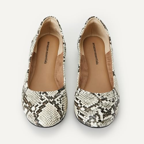 Black White Faux Snake Skin