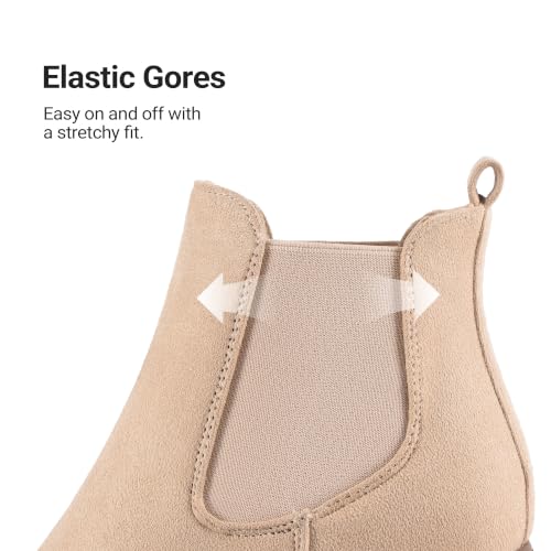 Nude-suede