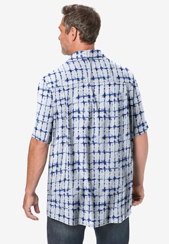 Blue Stripe Tie Dye