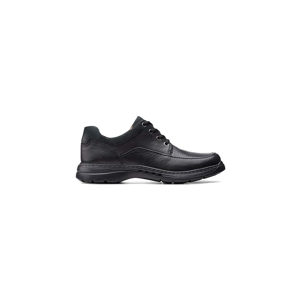 Black Tumbled Leather