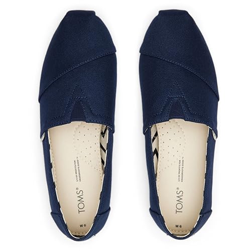 Navy Recycled Cotton Canvas