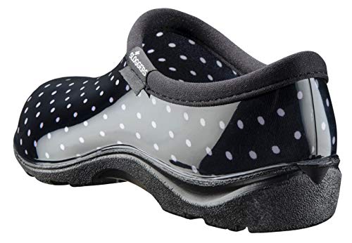Polka Dot Print Black and White