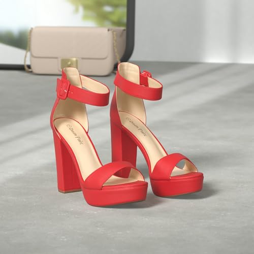 Red/Suede