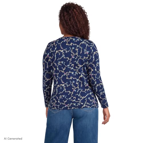Deep Sea Multi Floral Vine