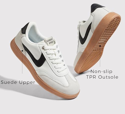 White/Black Suede 90
