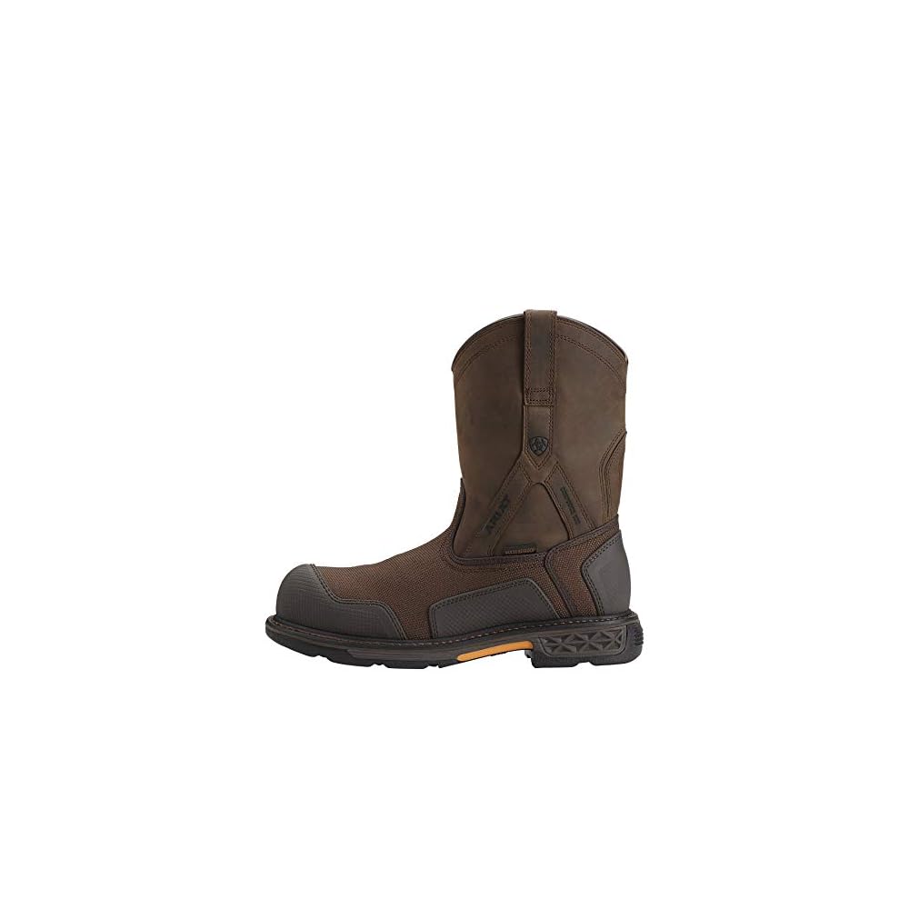 Brown Woven/Oily Distressed Brown