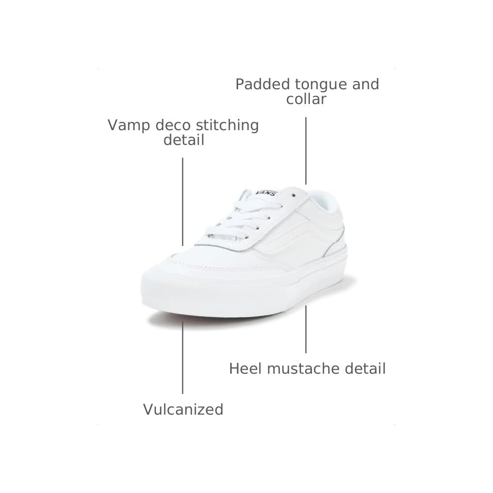 Leather White/White