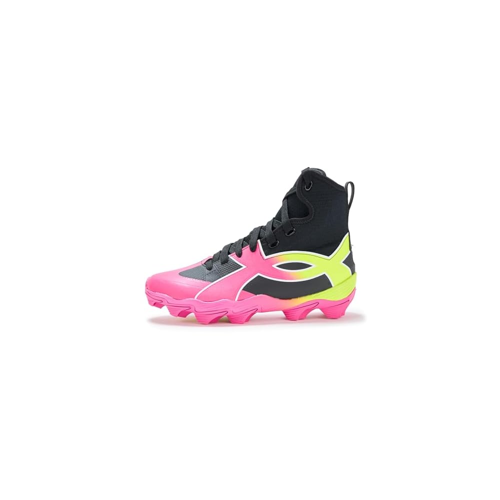 (004) Black/Rebel Pink/High Vis Yellow