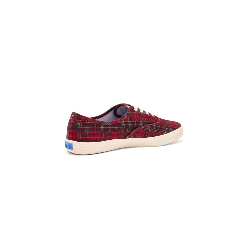 Red/Multi Tartan Plaid Canvas