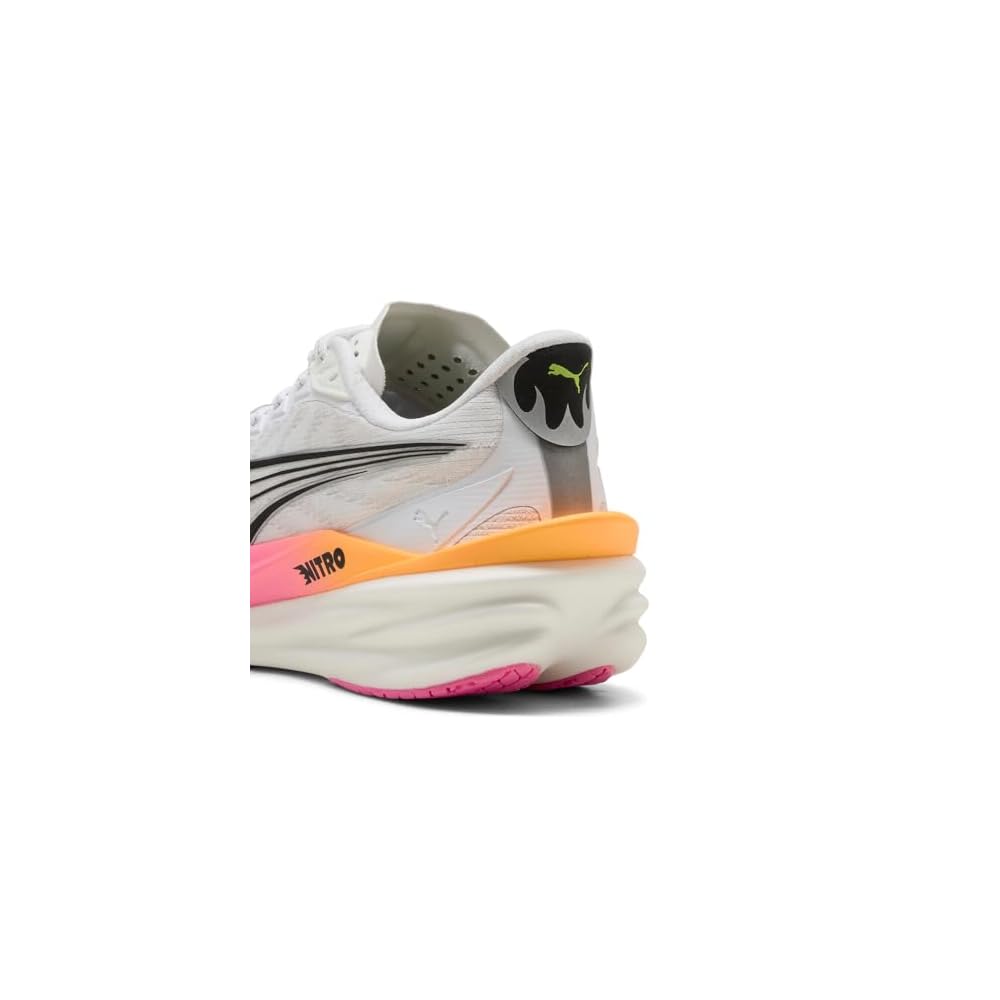 Puma White-poison Pink-glowing Red