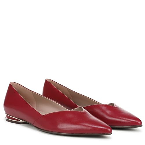 Hearts Flame Red Leather