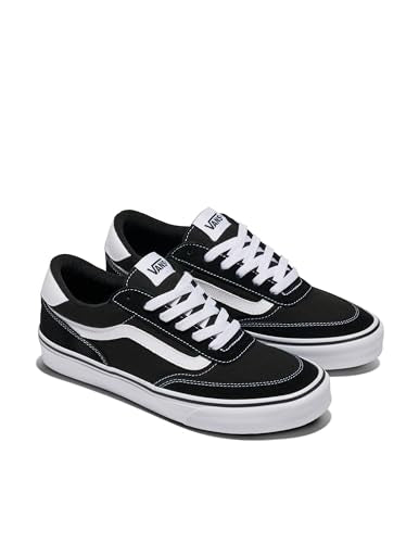 Suede/Canvas Black/White
