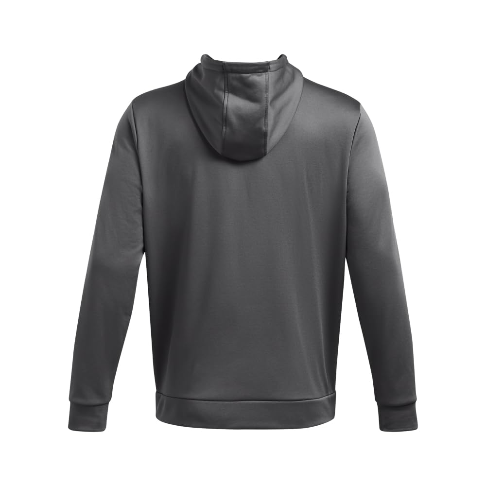 Under Armour Men's Armour Fleece Big Logo Hoodie, (025) Castlerock / / Black, X-Large