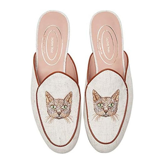Cat White Round