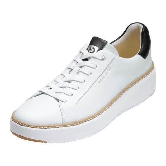 Ivory/Black Leather