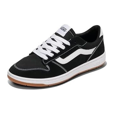 Suede/Canvas Black/White
