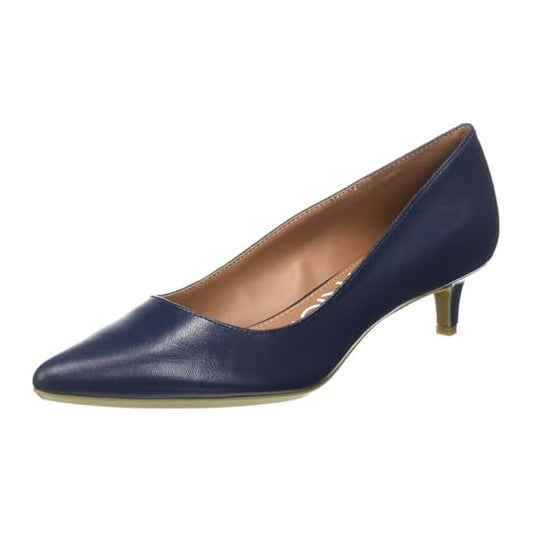 Navy Leather