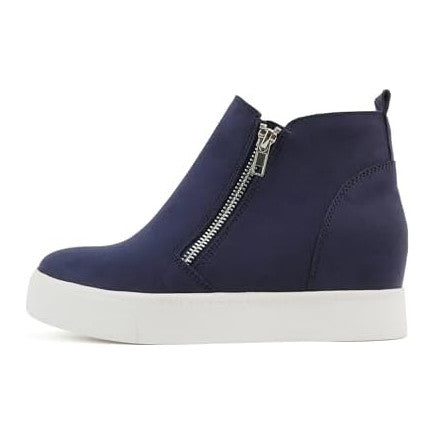 Navy Suede