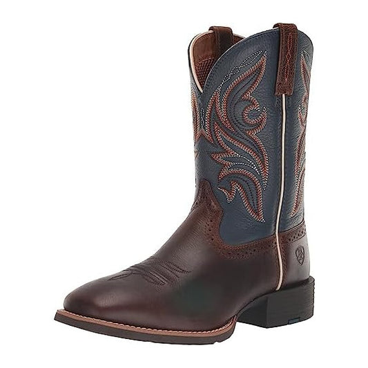 Dark Whiskey/Sheriff Blue