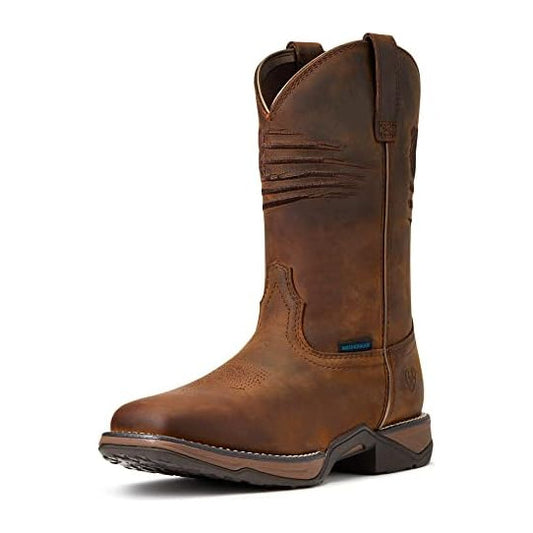 Distressed Brown