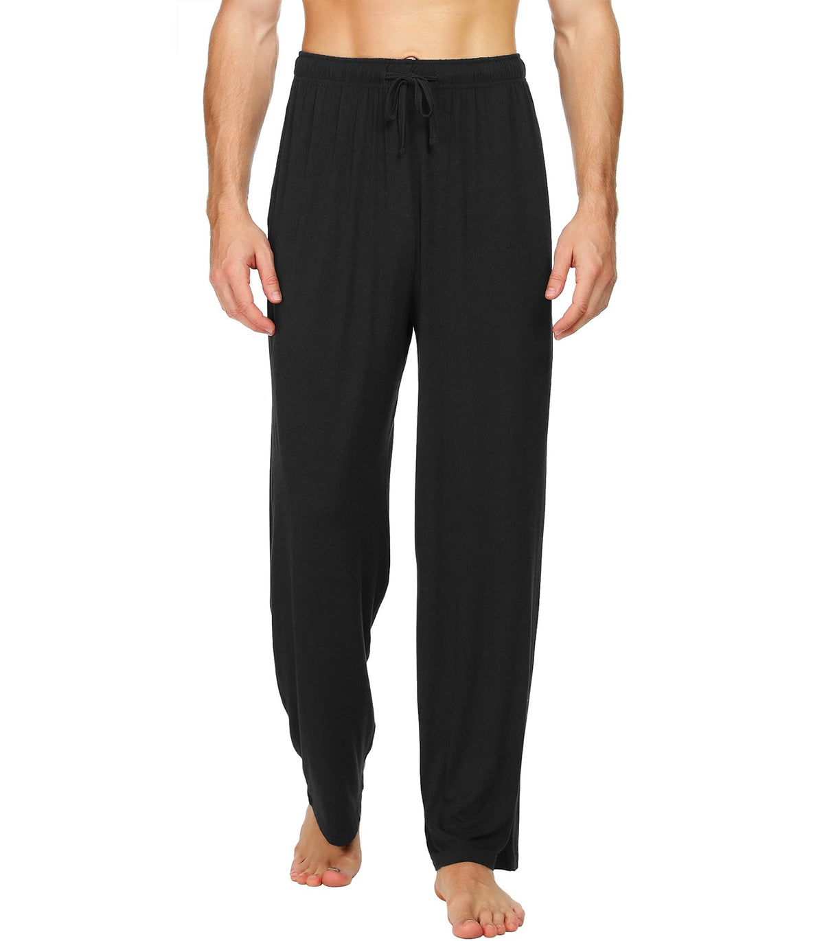 WiWi Mens Bamboo Pajama Pants Soft Sleep Bottoms