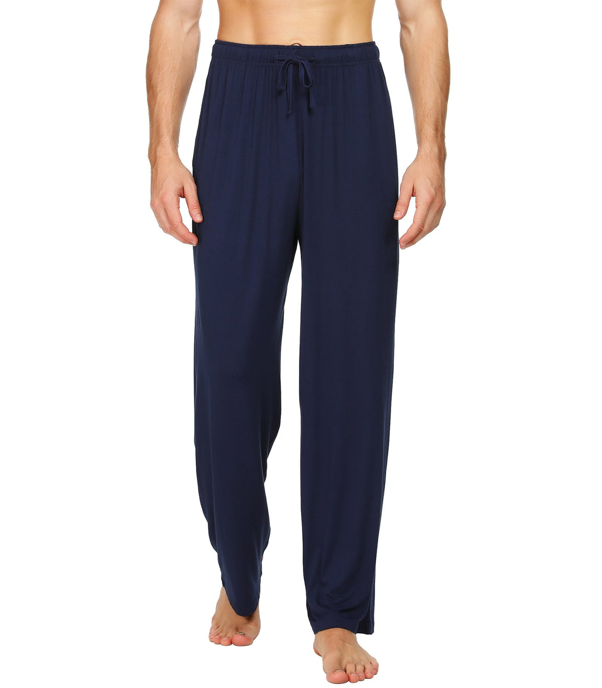 WiWi Mens Bamboo Pajama Pants Soft Sleep Bottoms