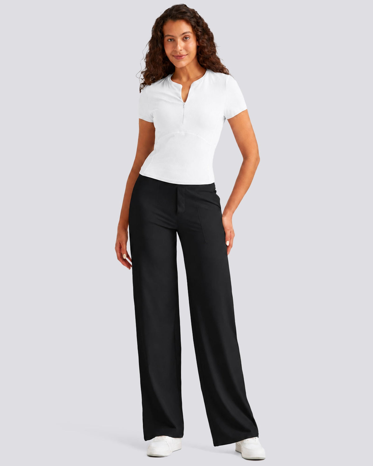 EverGoing Wide Leg Yoga Pants Business Casual