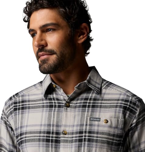 Flint Grey Texture Plaid