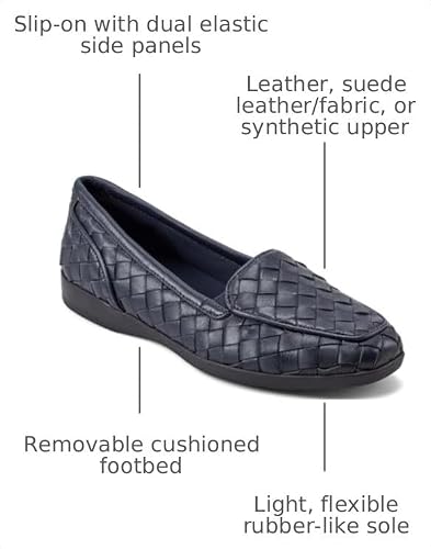 Navy-woven
