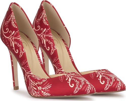 Red Multi Paisley Print