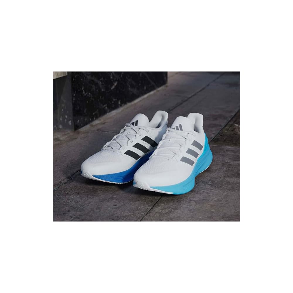 Crystal White/Black/Blue