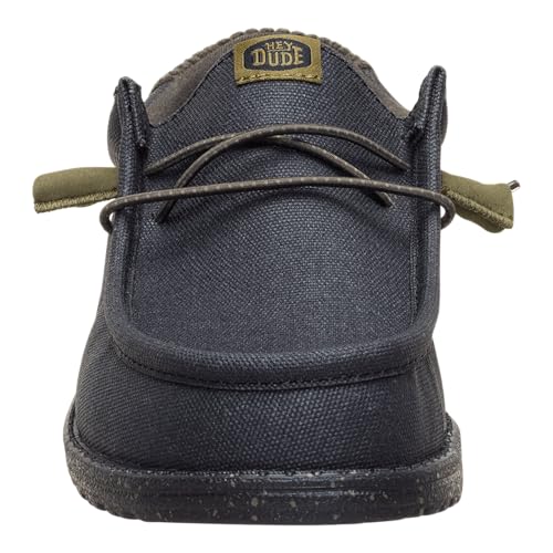 Waxed Casual Black/Black